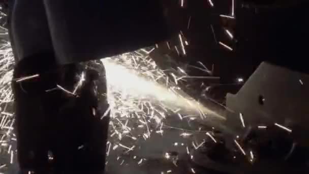 Endüstriyel değirmeni kesme — Stok video