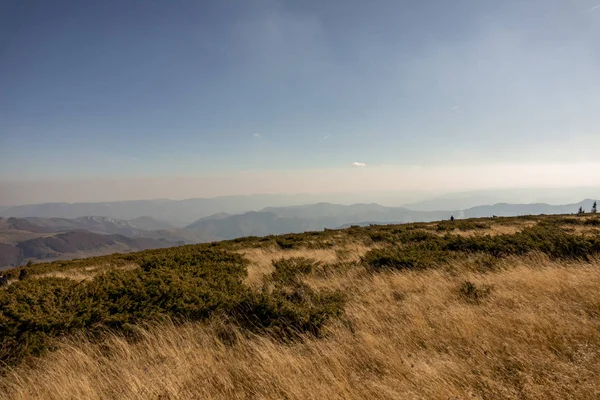 Dağdaki sonbahar manzarası