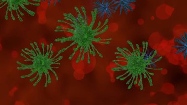 Virüs ve mikroplar, bakteri, hücre enfekte olmuş organizma