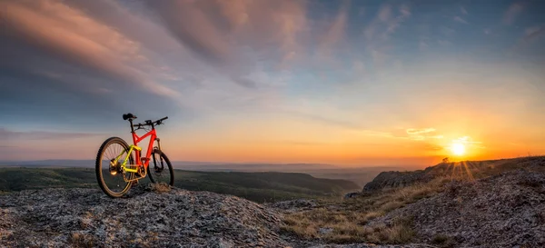 Coucher de soleil depuis le haut — Photo