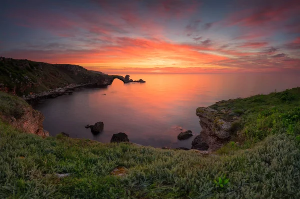 A sea sunrise — Stock Photo, Image