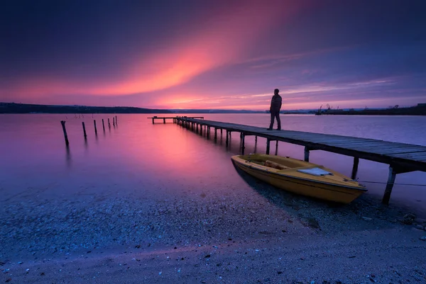 A sunset glow — Stock Photo, Image