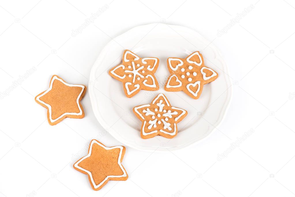 Christmas cookies with decoration