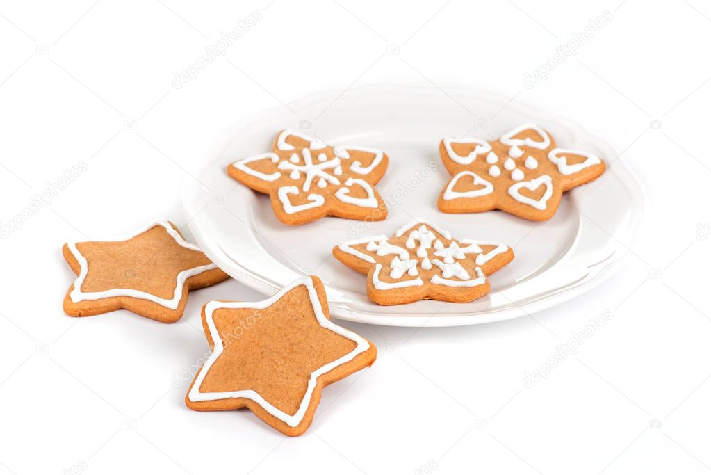 Christmas cookies with decoration