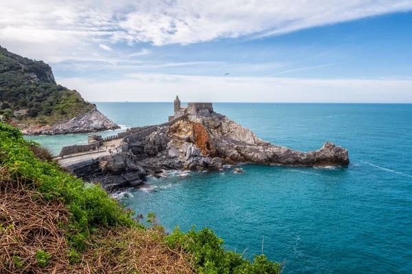 Bela Vista Aérea Com Igreja São Pedro Chiesa San Pietro — Fotografia de Stock