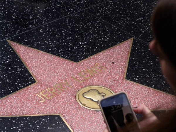 Yhdysvallat Hollywood Joulukuuta 2019 Sharon Stonen Tähti Hollywood Walk Famessa — kuvapankkivalokuva