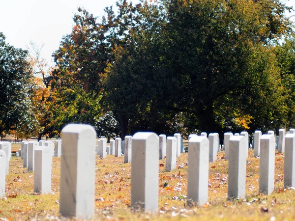 Arlington Ulusal Mezarlığı Washington Sonbahar — Stok fotoğraf