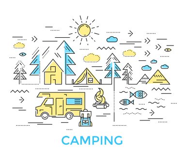 Kamp hat kompozisyon