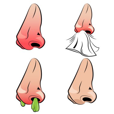 Runny Nose Set clipart