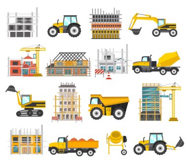 İnşaat düz öğeleri ayarlayın