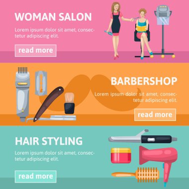 Güzellik Salonu afiş kümesi