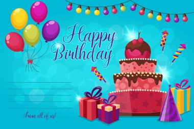 Doğum günü partisi daveti