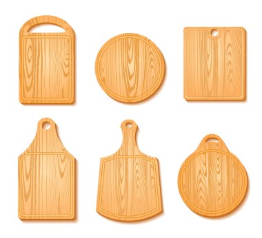 Kesme tahtası Icon Set