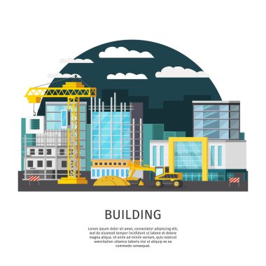 Gece ortogonal tasarım İnşaat