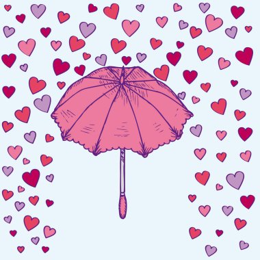 Renkli ışık romantik şablonu