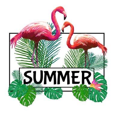 Işık egzotik tropik Poster