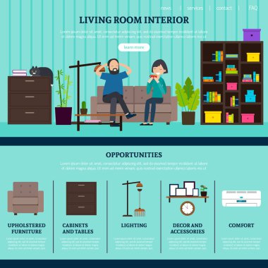 Düz Design Studio Web sitesi şablonu