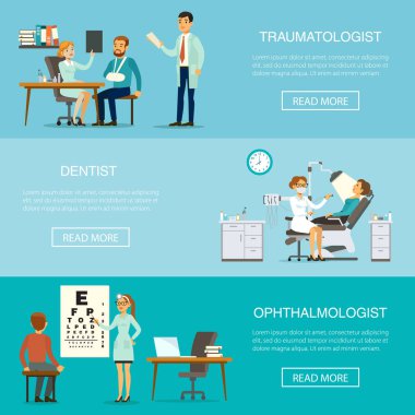 Tıbbi Muayene Yatay Afişler