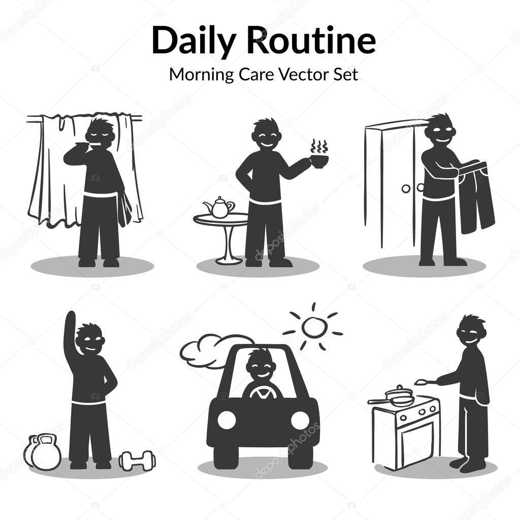 Morning Daily Routine Collection