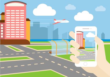 GPS oyun mobil uygulama tasarımı