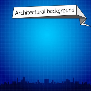 Architectural Blue Background clipart