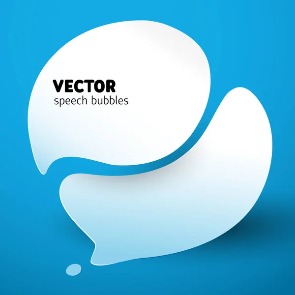 Burbujas de habla vectorial — Vector de stock