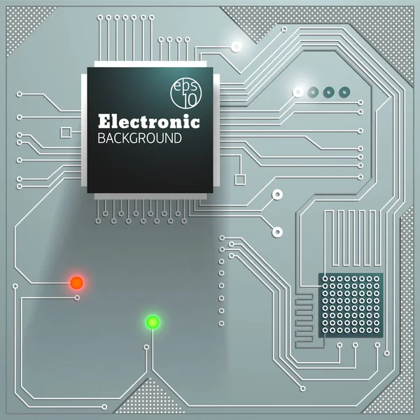 Tle elektronicznej tablicy — Wektor stockowy