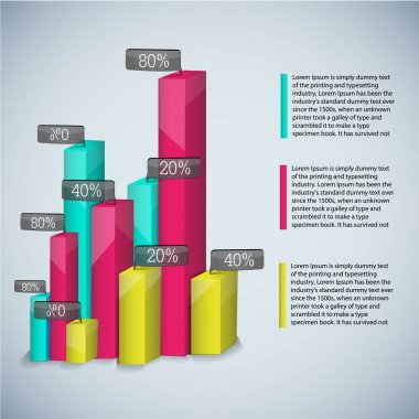 metin alanları ile iş diyagramı şablonu