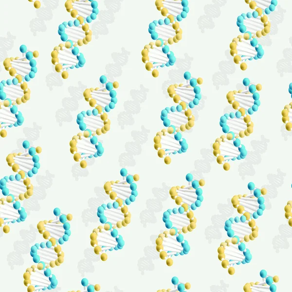Modello di DNA scientifico — Vettoriale Stock