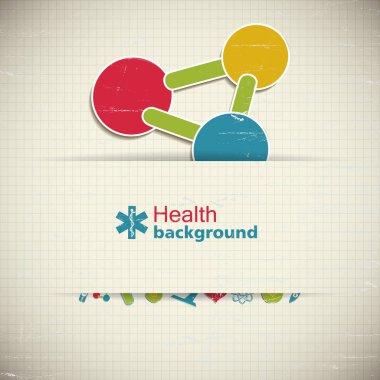 Tıp kağıt arka plan