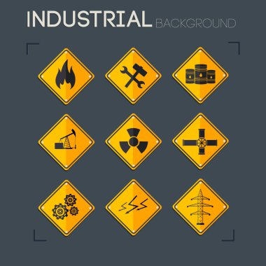 Endüstriyel Icons Collection