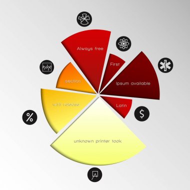 Pasta grafiği şablonu