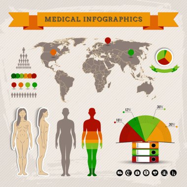 Sağlık infographics