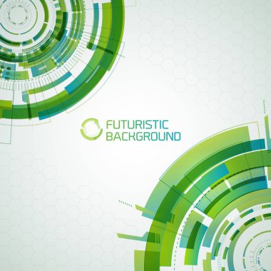 Modern sanal teknoloji arka planı