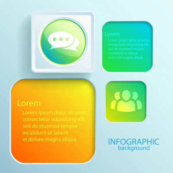Infographic Interface Elements — Stock Vector