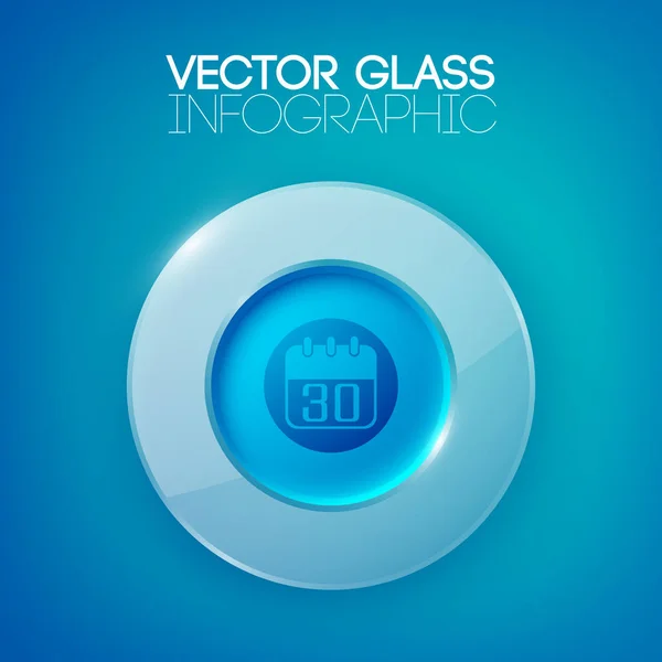 Concepto de interfaz web de negocios — Vector de stock