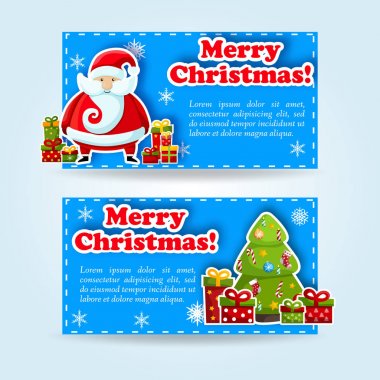 Merry christmas banner ayarla