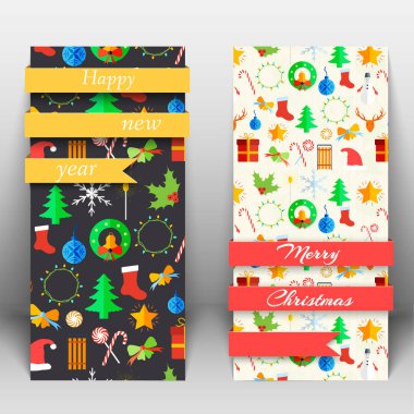 Dikey bayram tebrik kartları