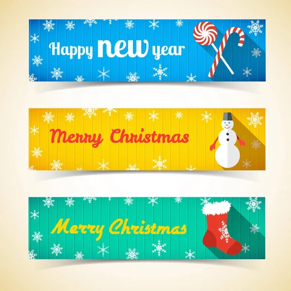 Kış tatil yatay Banner