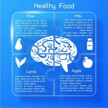 Yararlı gıda Infographics
