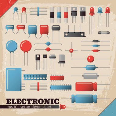 Renkli endüstriyel arka plan