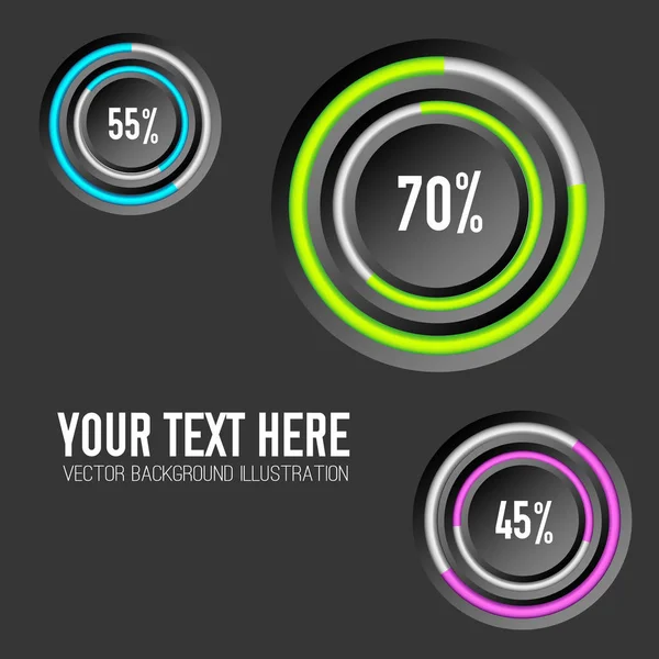 Modelo de infográfico de negócios —  Vetores de Stock