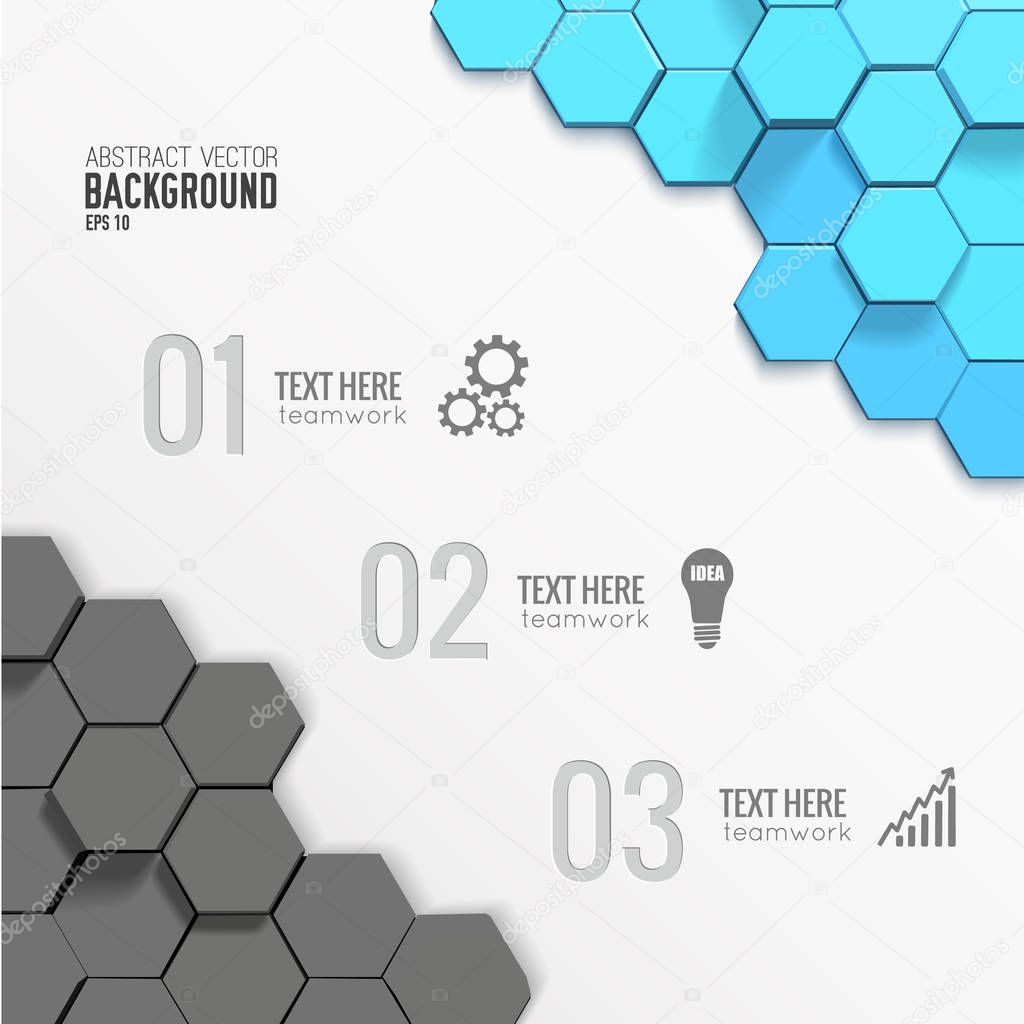 Geometric Business Infographic Template