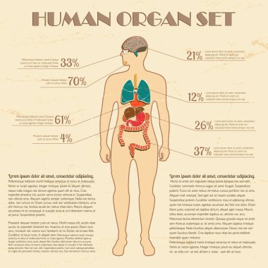 tıbbi Infographic seti