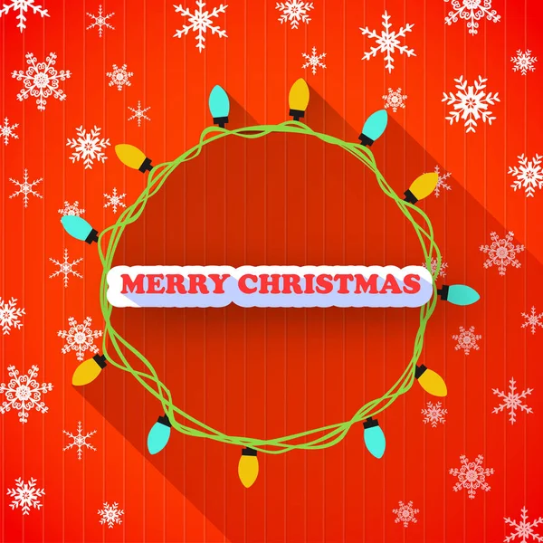 Merry Christmas Background — Stock Vector