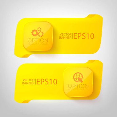 Soyut Web aydınlık yatay Banner