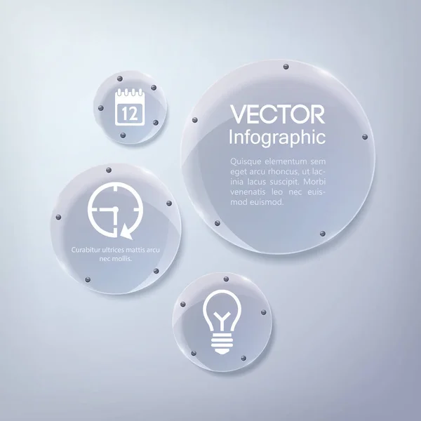 Infographic Business Webbdesign — Stock vektor