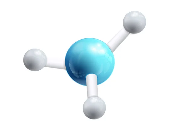 Modelo de objeto de molécula 3d — Archivo Imágenes Vectoriales
