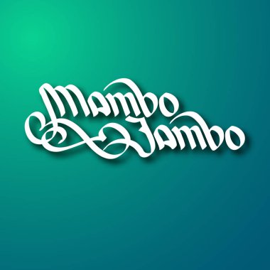 Kaligrafi alıntı soyut şablonu