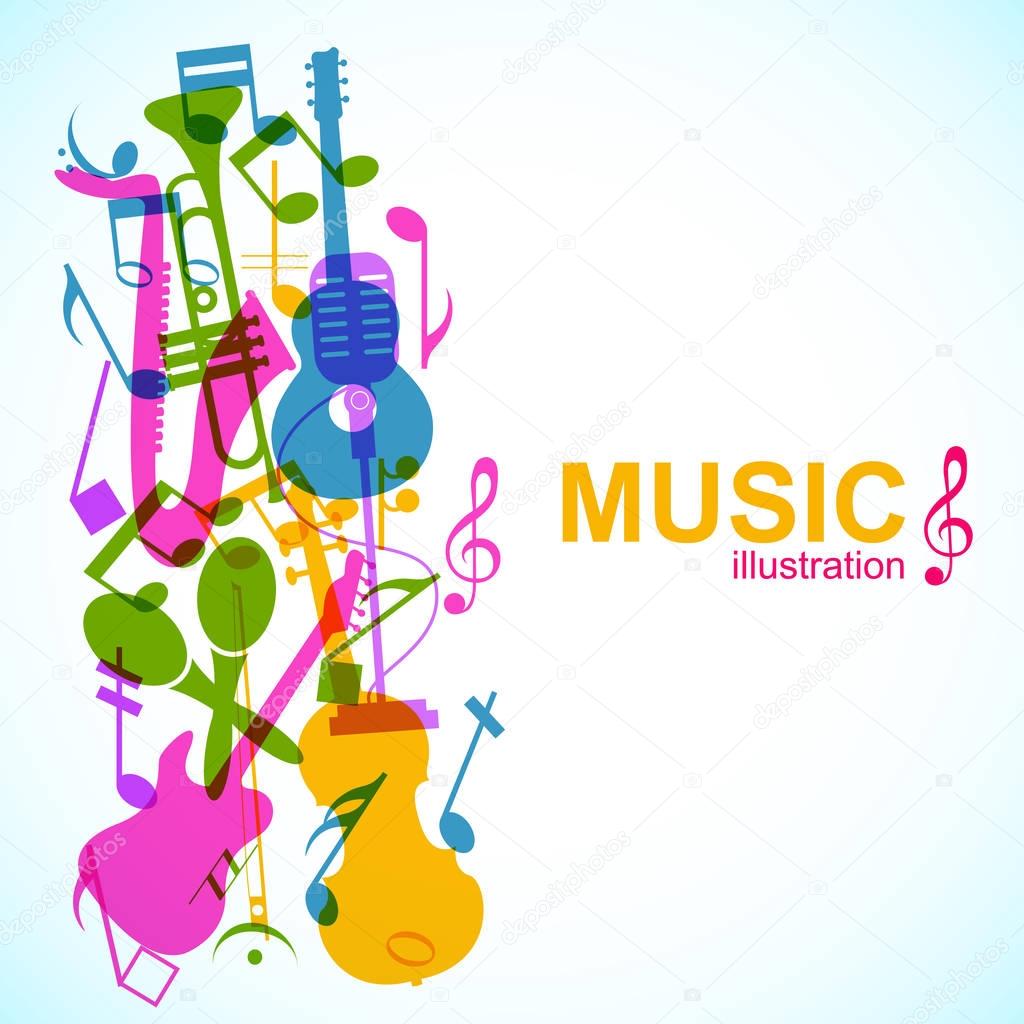 Abstract Musical Template